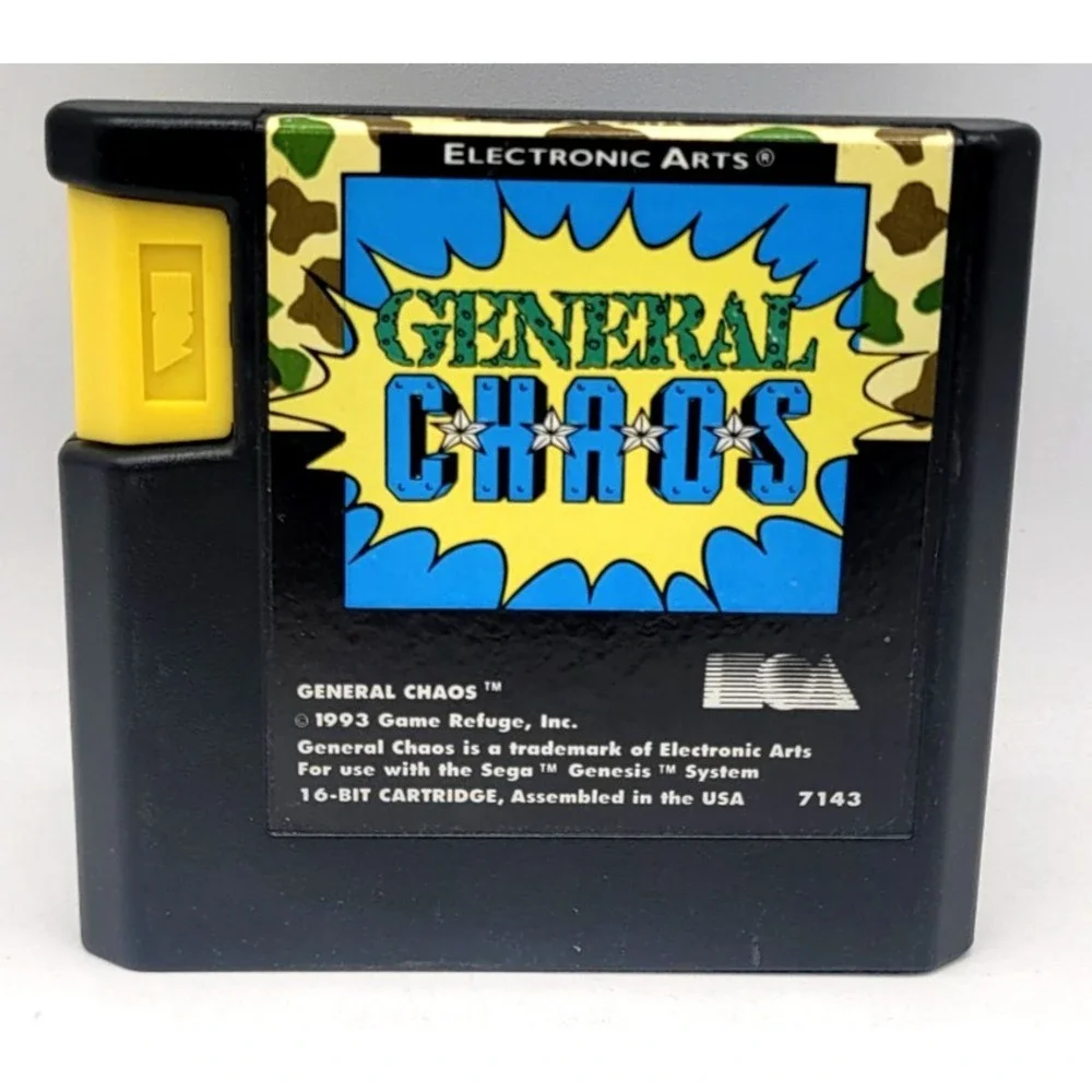 General Chaos (Sega Genesis, 1993) Authentic‎ CART ONLY